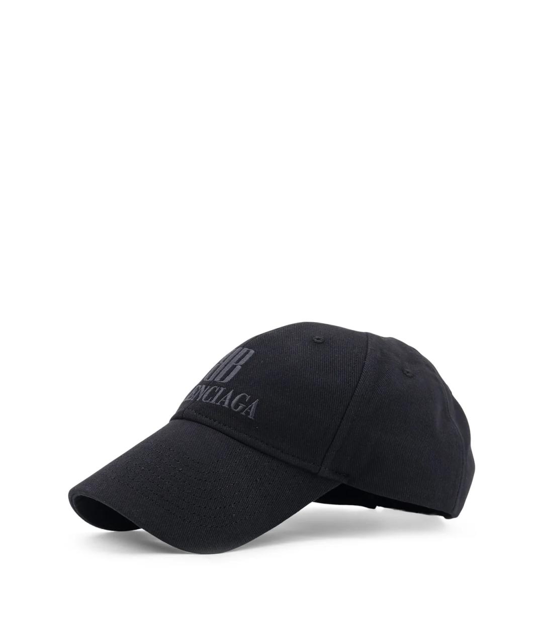 BALENCIAGA Черная хлопковая кепка/бейсболка, фото 3