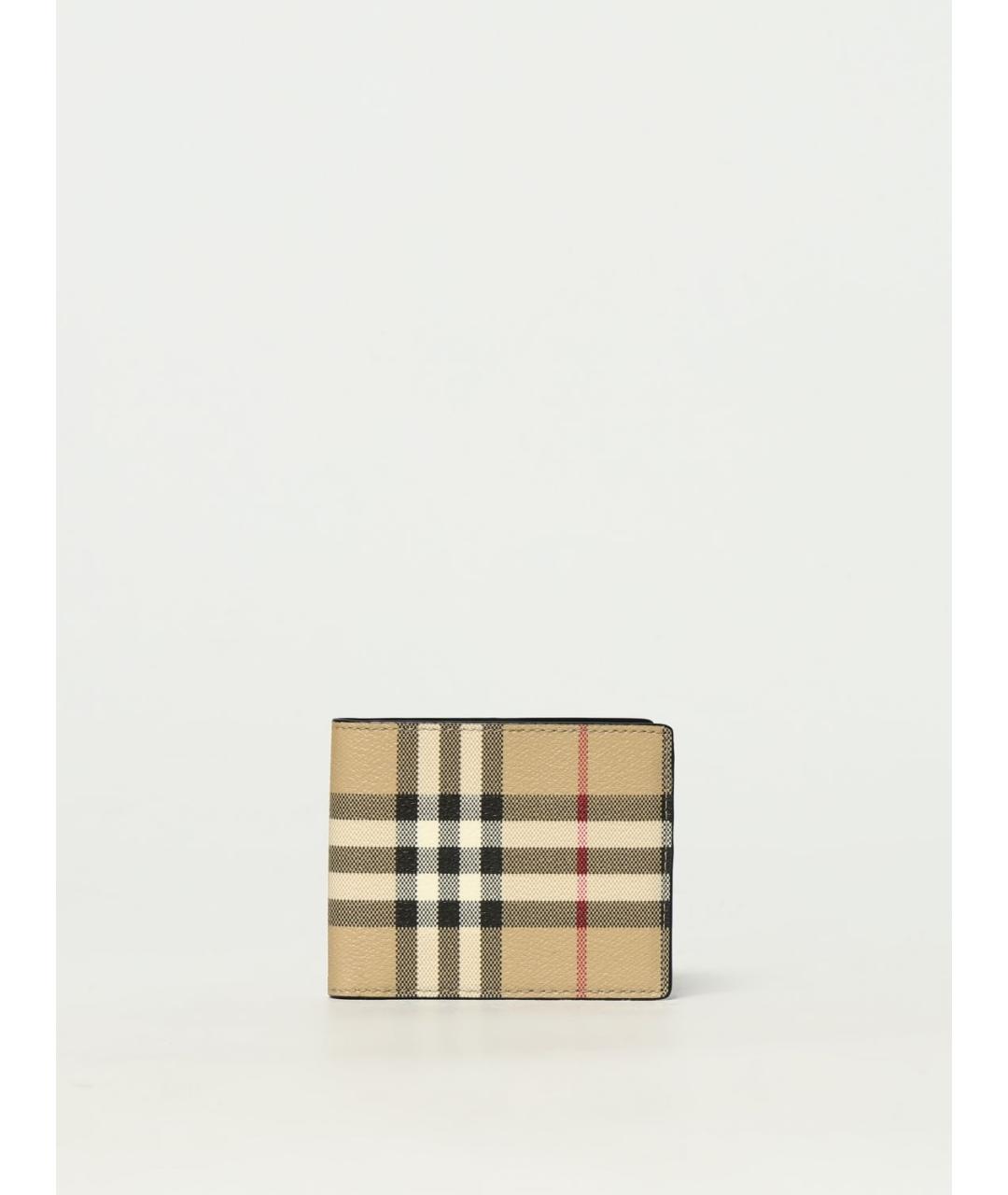 BURBERRY Бежевый кошелек, фото 4