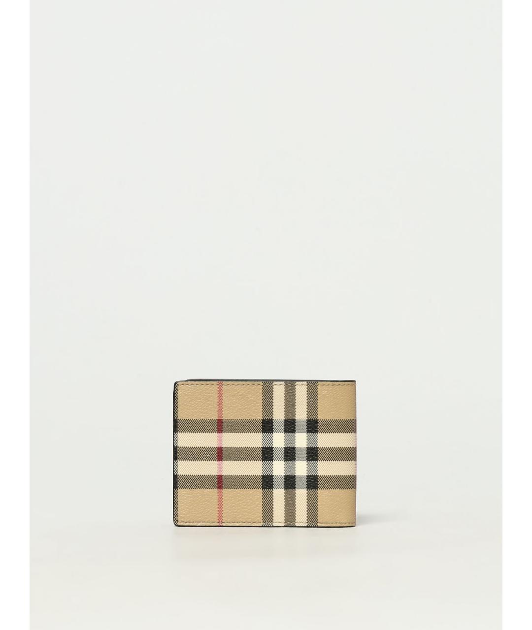 BURBERRY Бежевый кошелек, фото 3