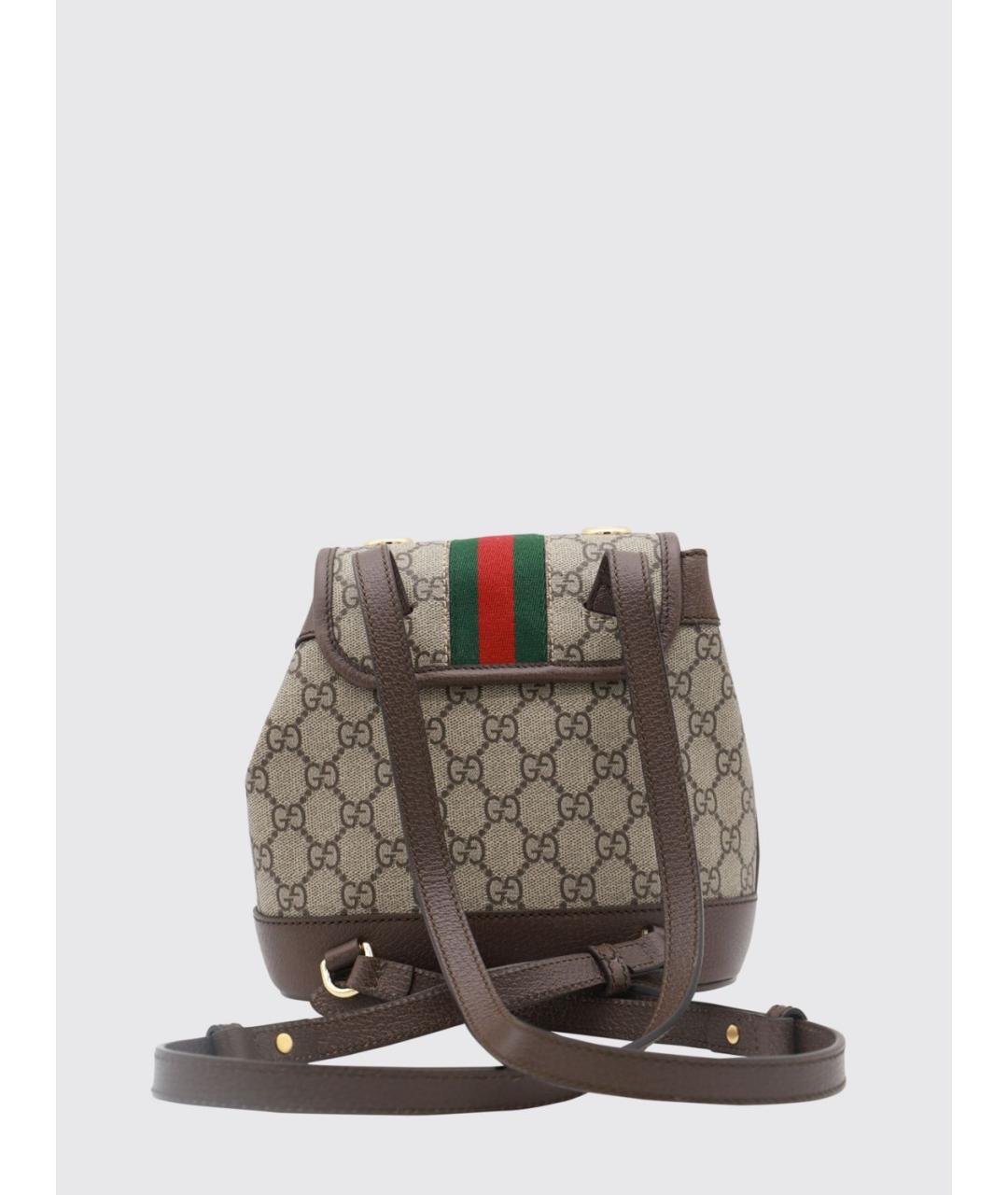 GUCCI Коричневый рюкзак, фото 2