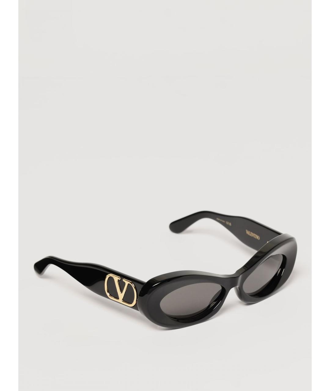 VALENTINO Черные солнцезащитные очки, фото 5