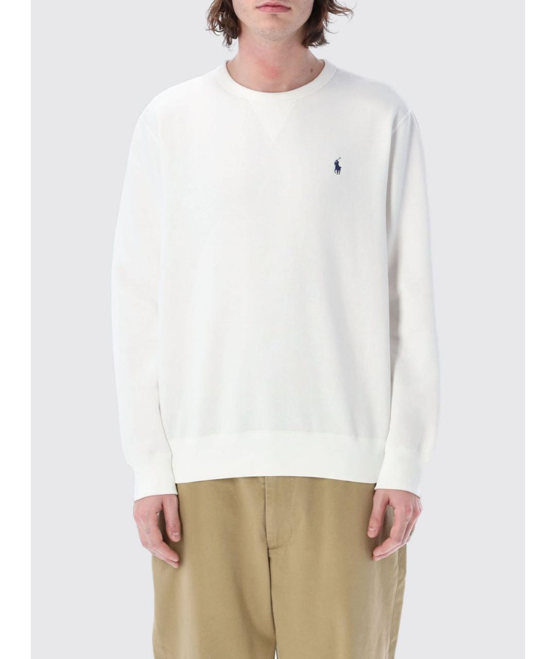 POLO RALPH LAUREN Белый джемпер / свитер, фото 2