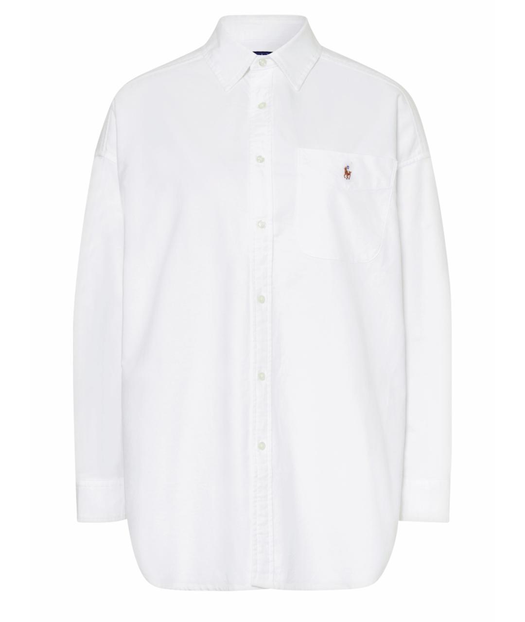 POLO RALPH LAUREN Белая хлопковая рубашка, фото 1