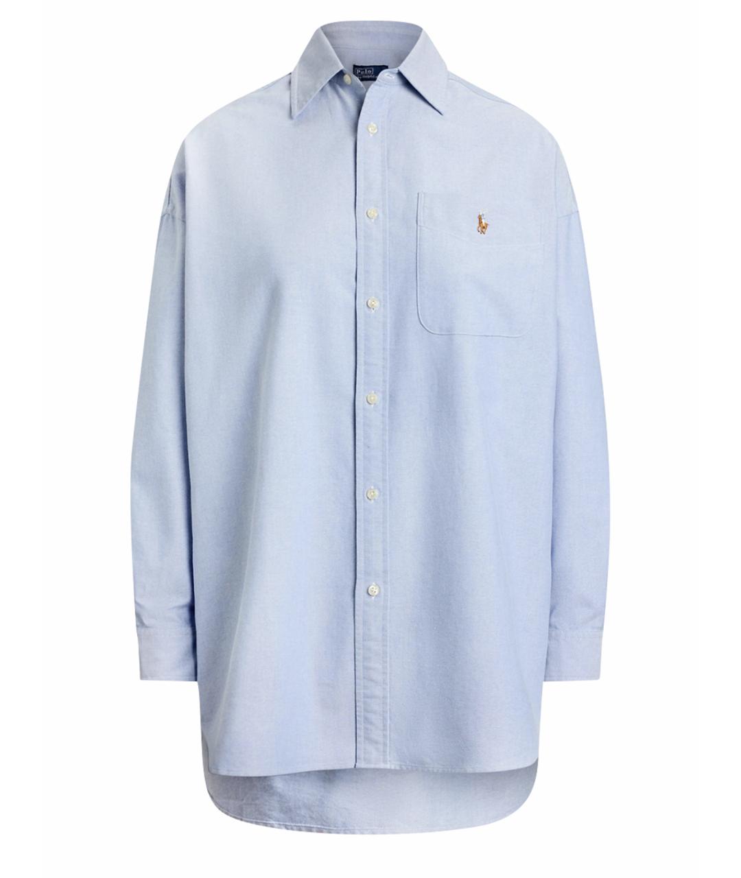 POLO RALPH LAUREN Голубая хлопковая рубашка, фото 1