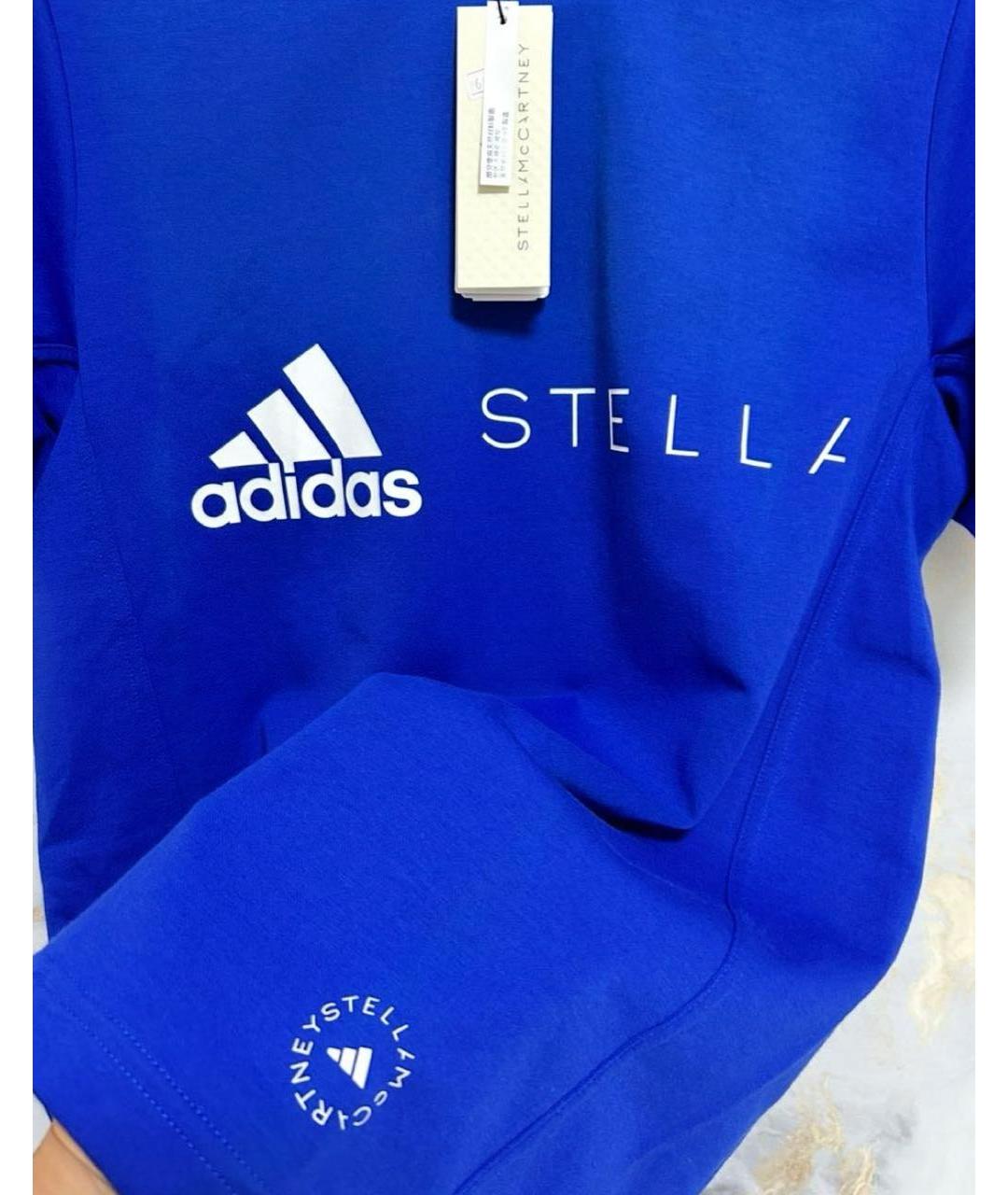ADIDAS BY STELLA MCCARTNEY Синяя футболка, фото 2