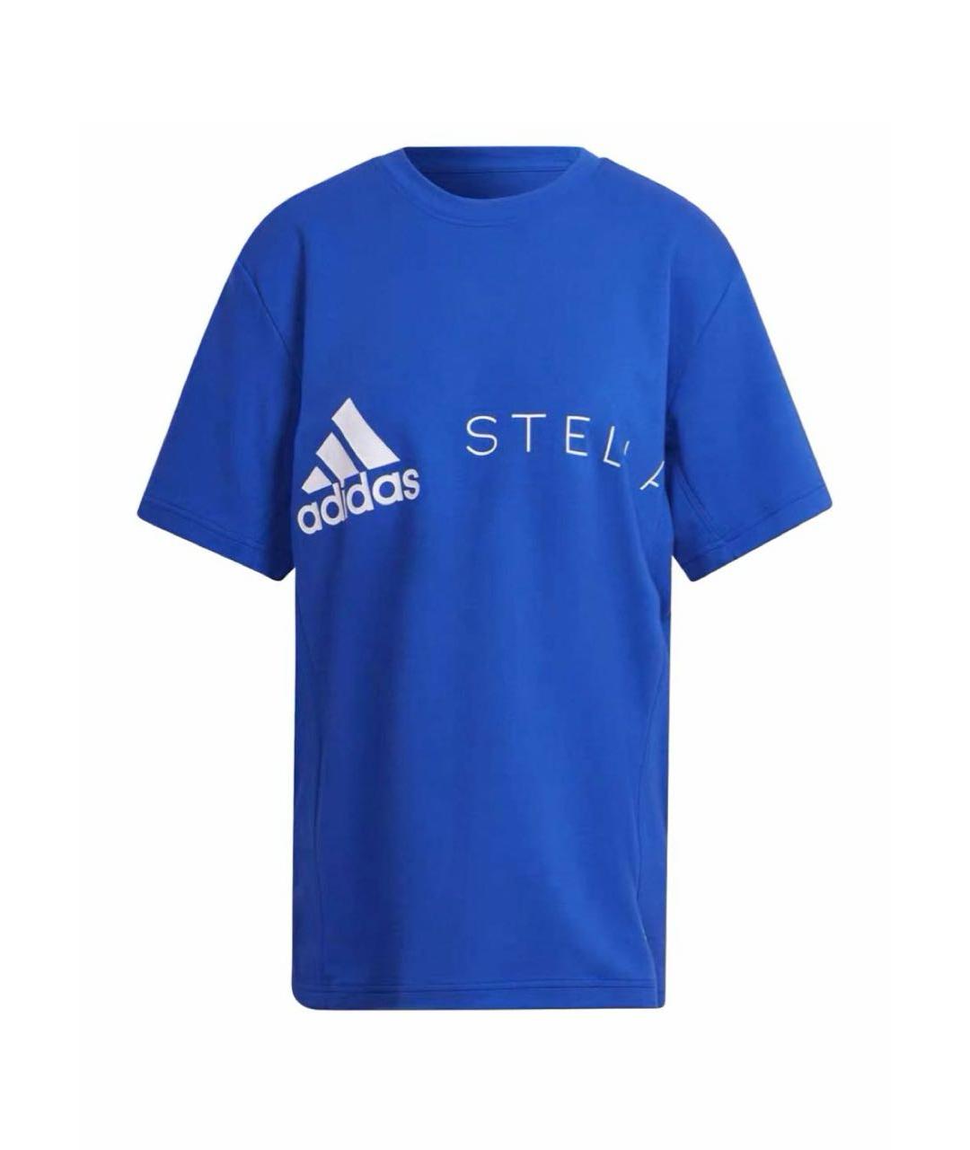 ADIDAS BY STELLA MCCARTNEY Синяя футболка, фото 9
