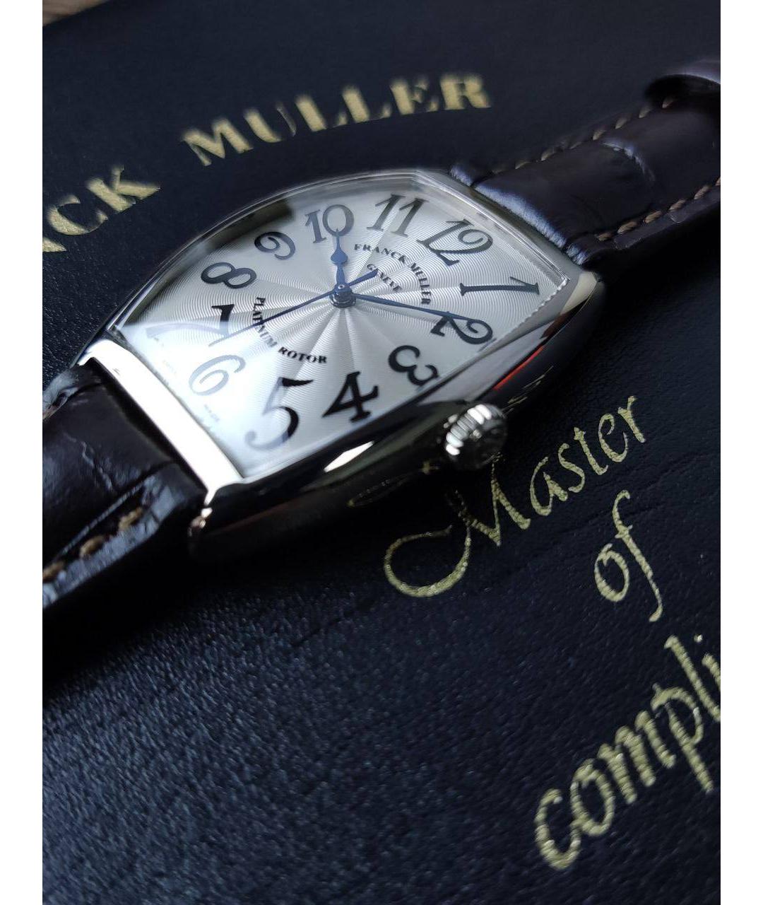 FRANCK MULLER Черные часы из белого золота, фото 5