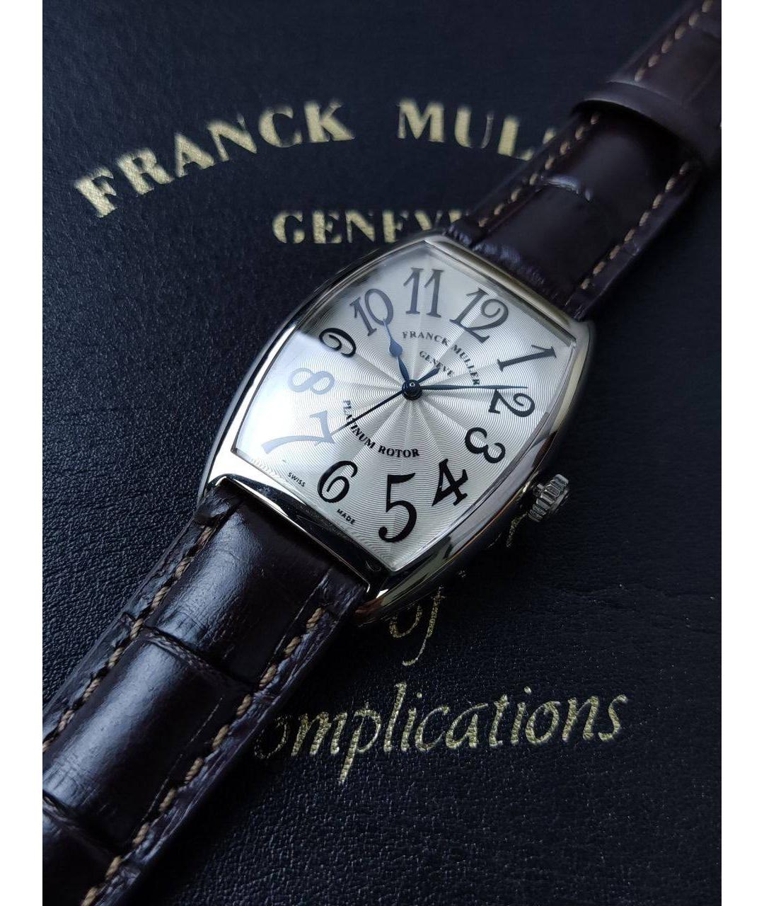 FRANCK MULLER Черные часы из белого золота, фото 2