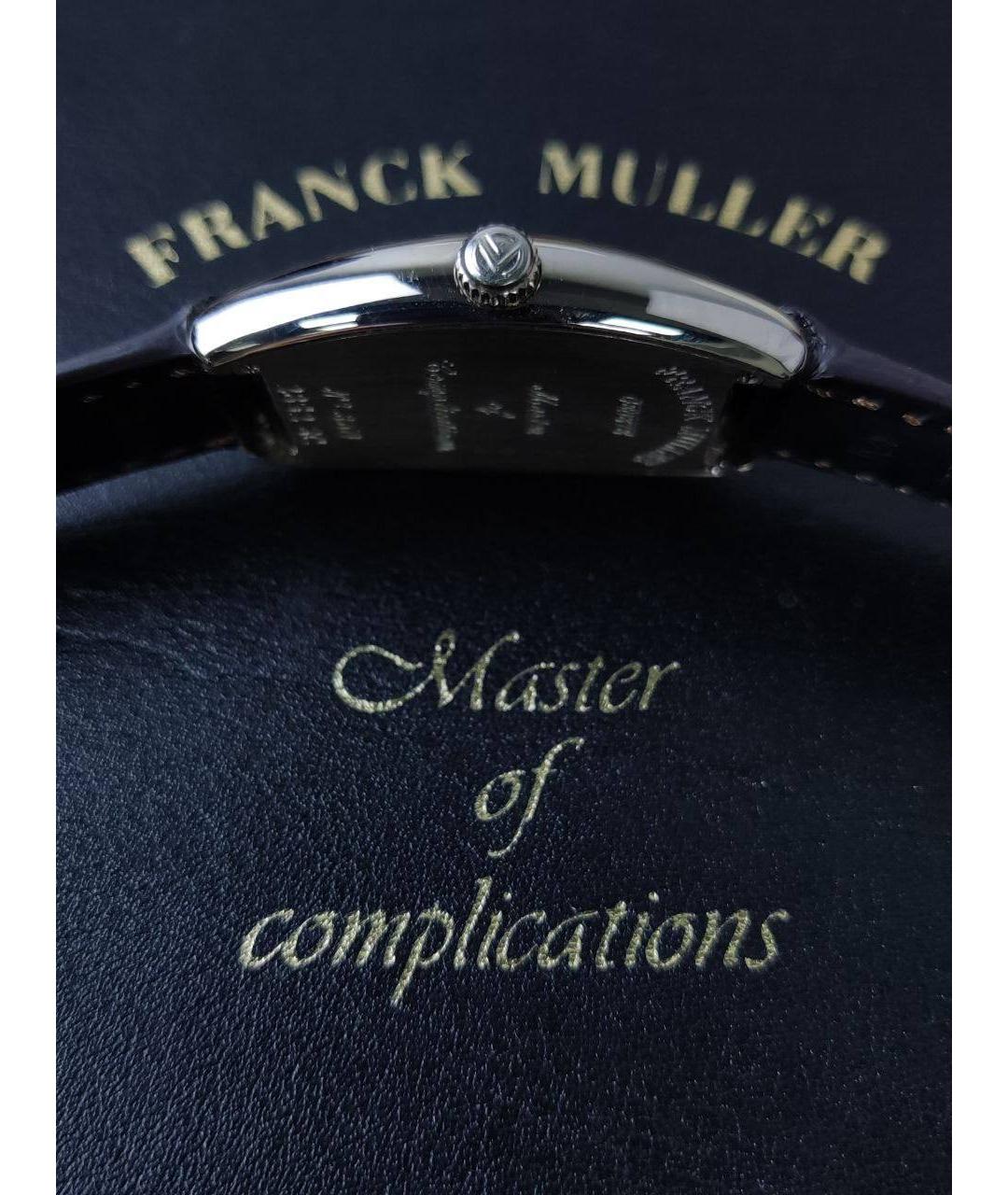 FRANCK MULLER Черные часы из белого золота, фото 6