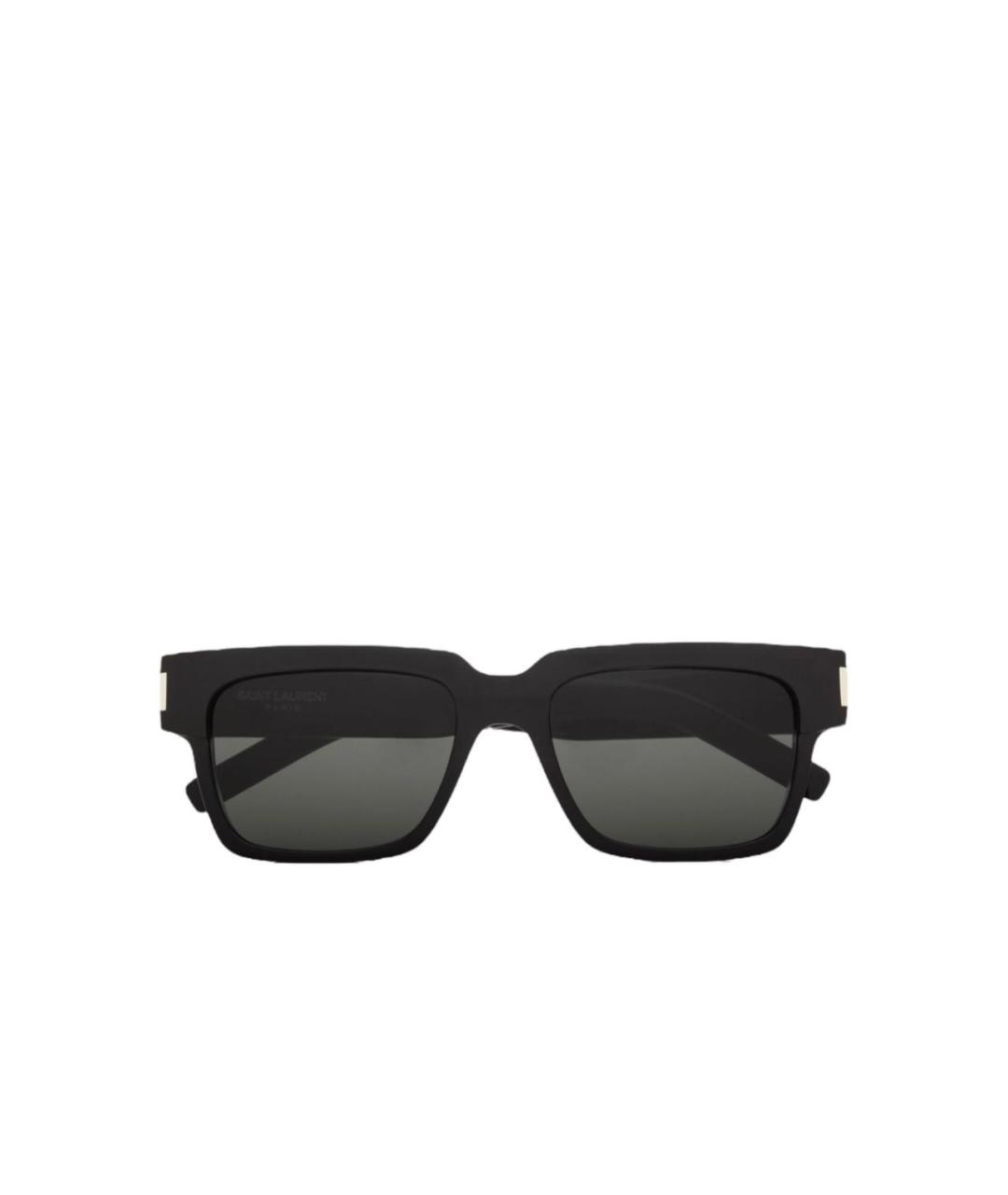 SAINT LAURENT Черные солнцезащитные очки, фото 2