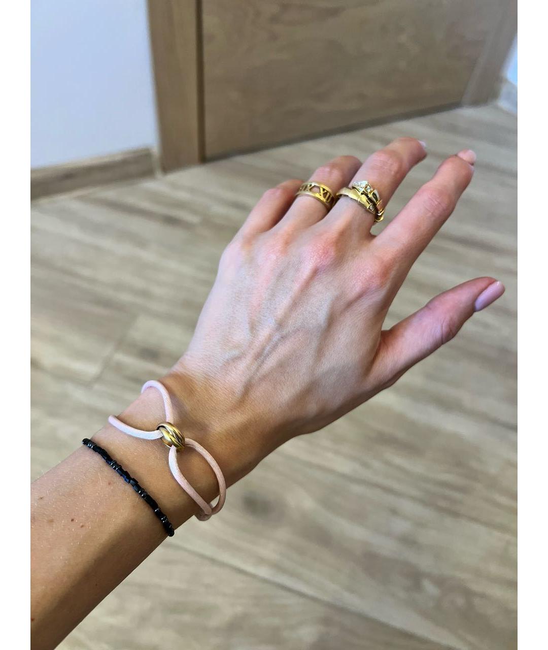 CARTIER Розовый браслет из желтого золота, фото 6