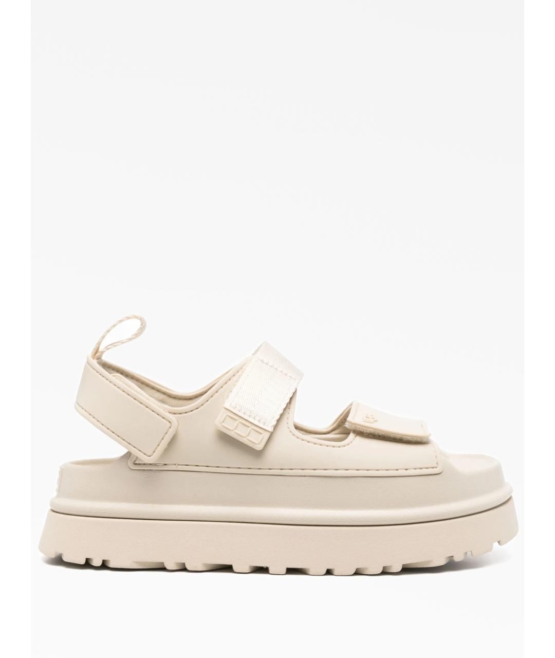 UGG AUSTRALIA Бежевые сандалии, фото 6