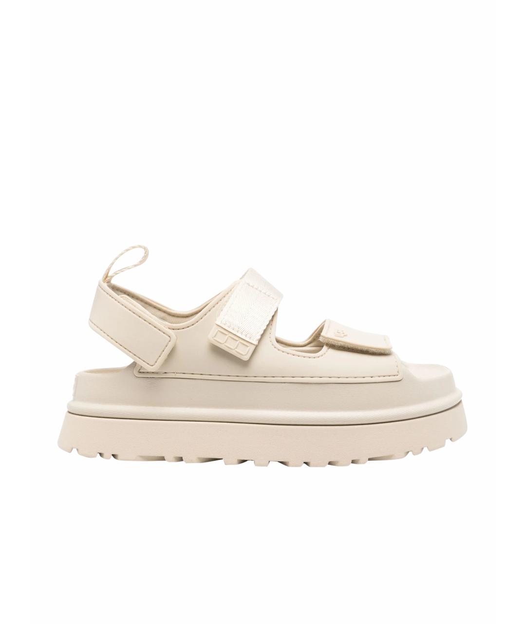 UGG AUSTRALIA Бежевые сандалии, фото 1