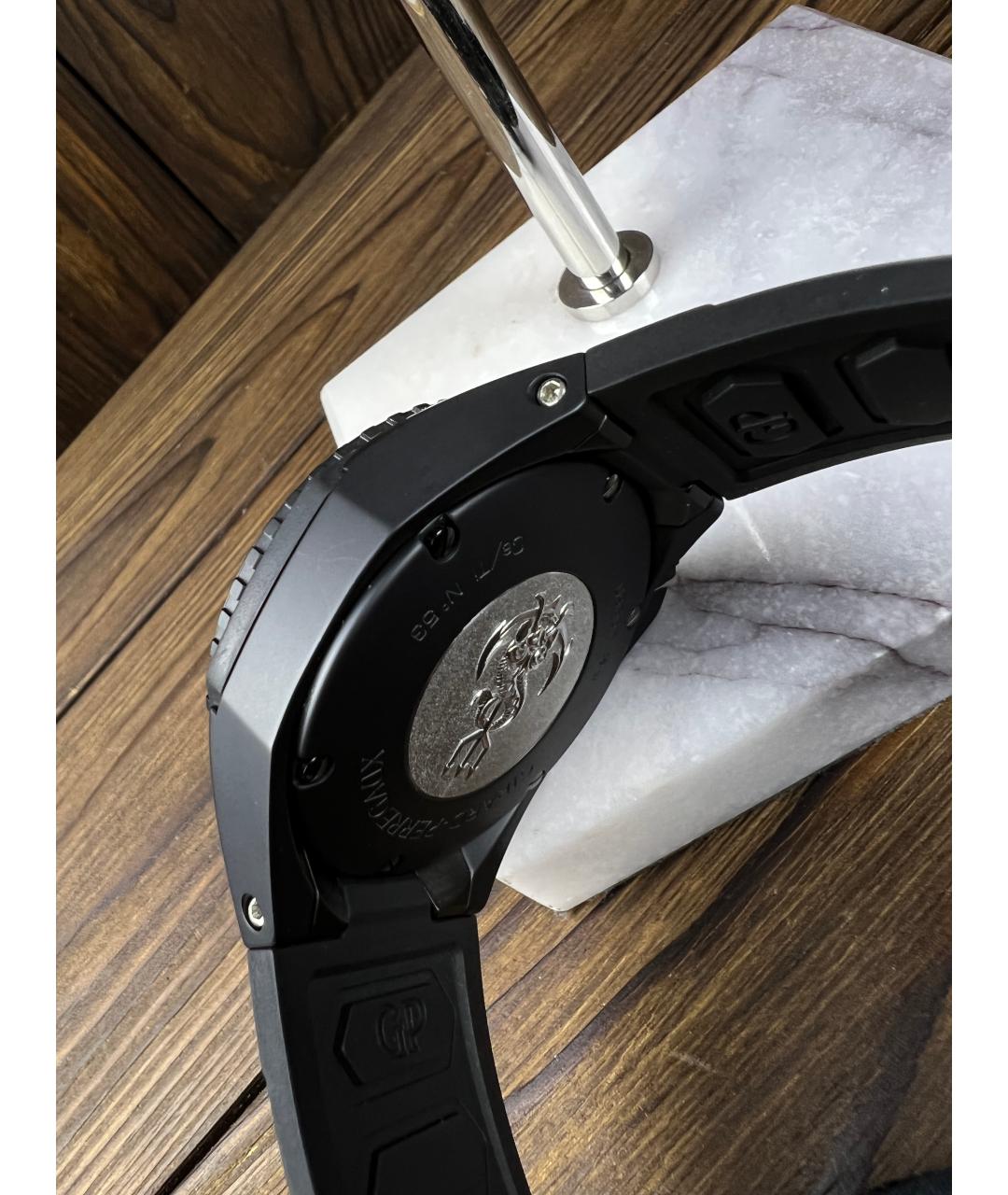 GIRARD PERREGAUX Черные керамические часы, фото 4