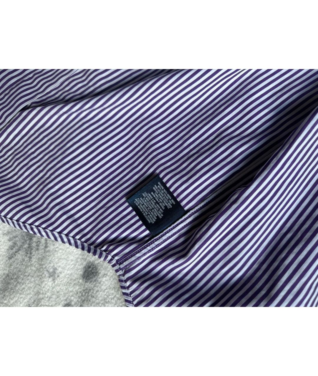 POLO RALPH LAUREN Фиолетовая хлопковая рубашка/блузка, фото 4
