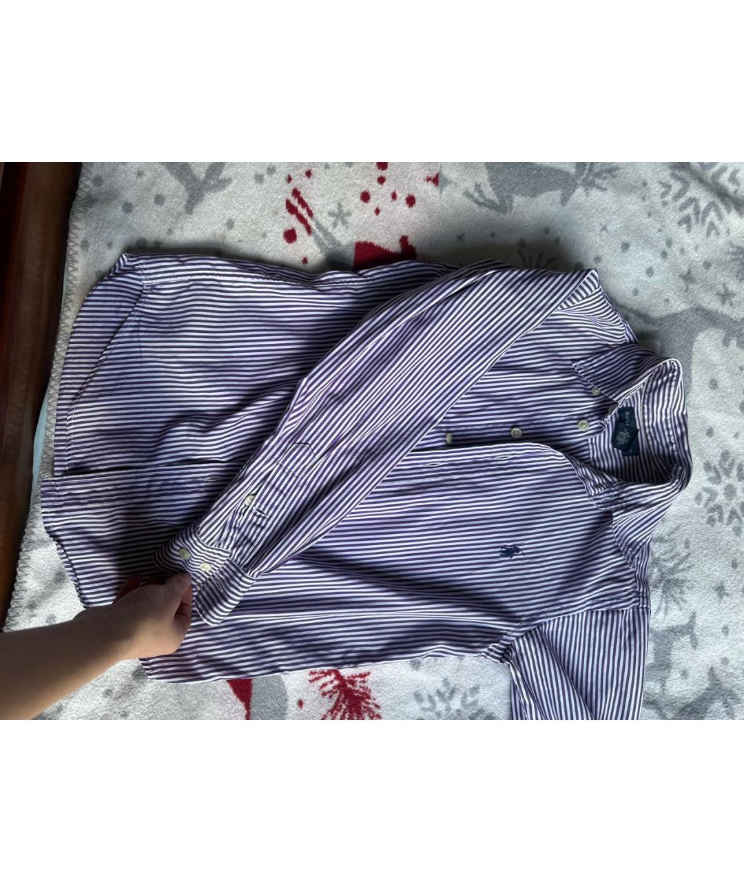 POLO RALPH LAUREN Фиолетовая хлопковая рубашка/блузка, фото 2