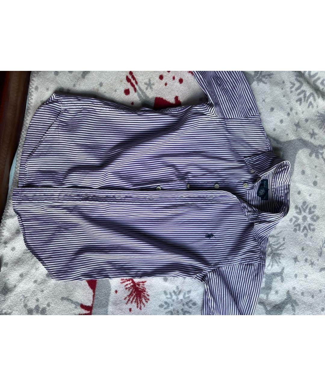 POLO RALPH LAUREN Фиолетовая хлопковая рубашка/блузка, фото 5