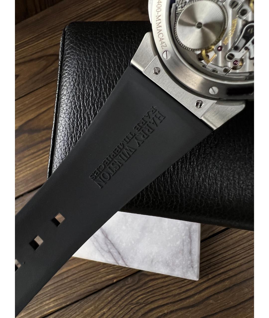 Harry Winston Черные часы, фото 5