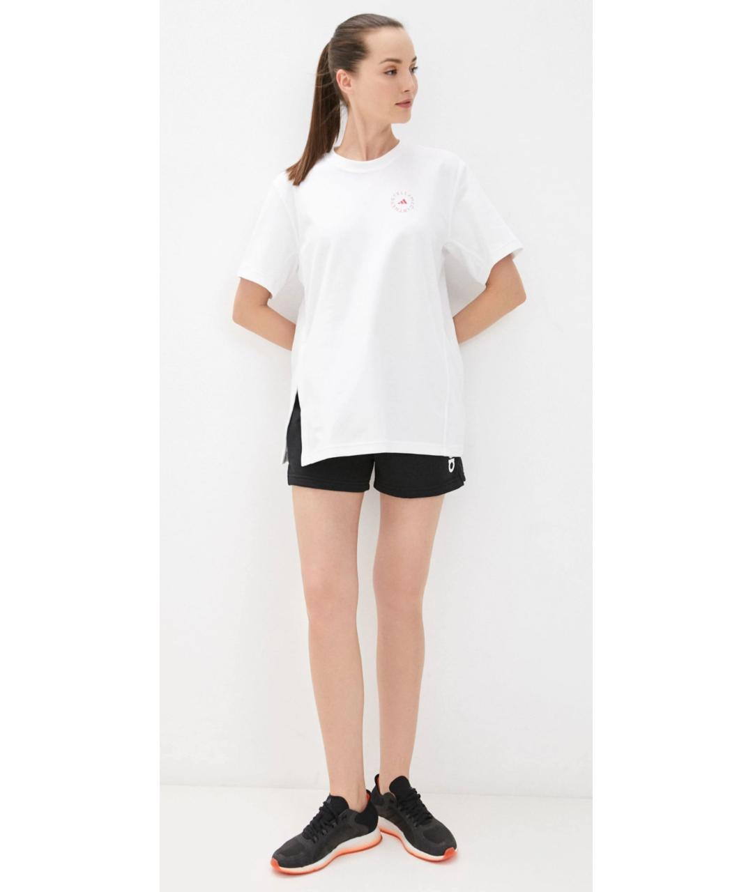 ADIDAS BY STELLA MCCARTNEY Белая футболка, фото 3