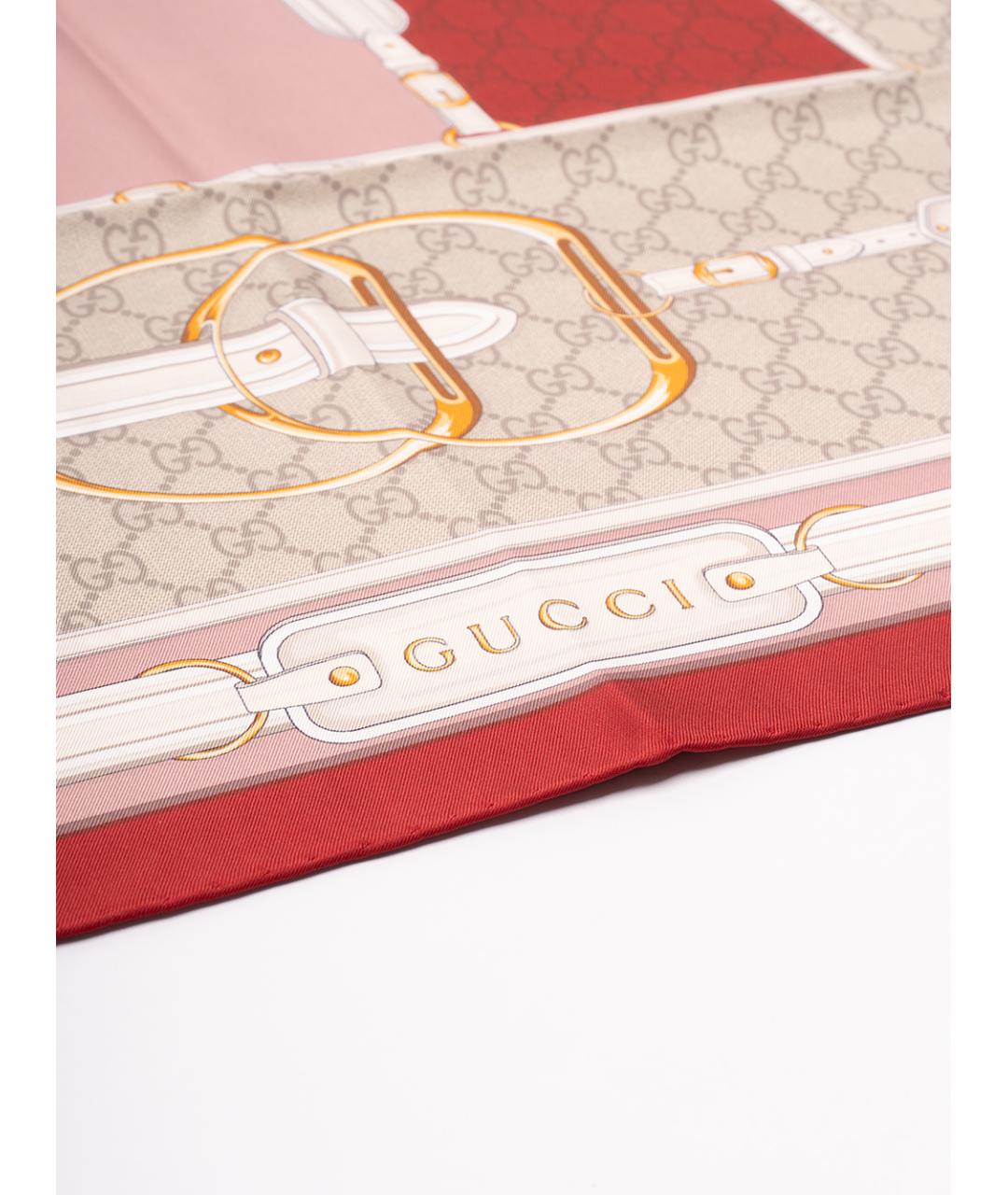 GUCCI Мульти шелковый платок, фото 4