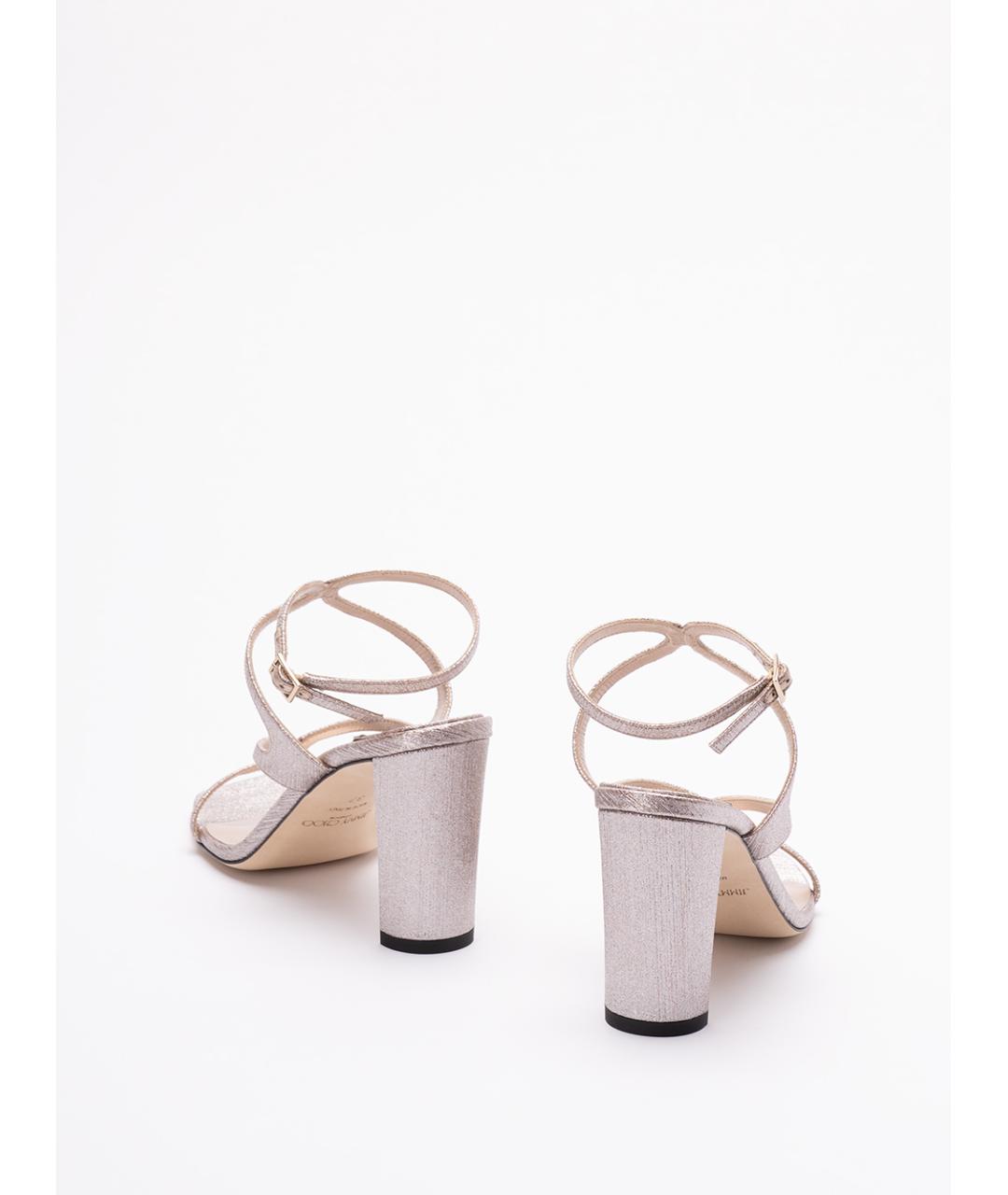 JIMMY CHOO Розовые босоножки, фото 3