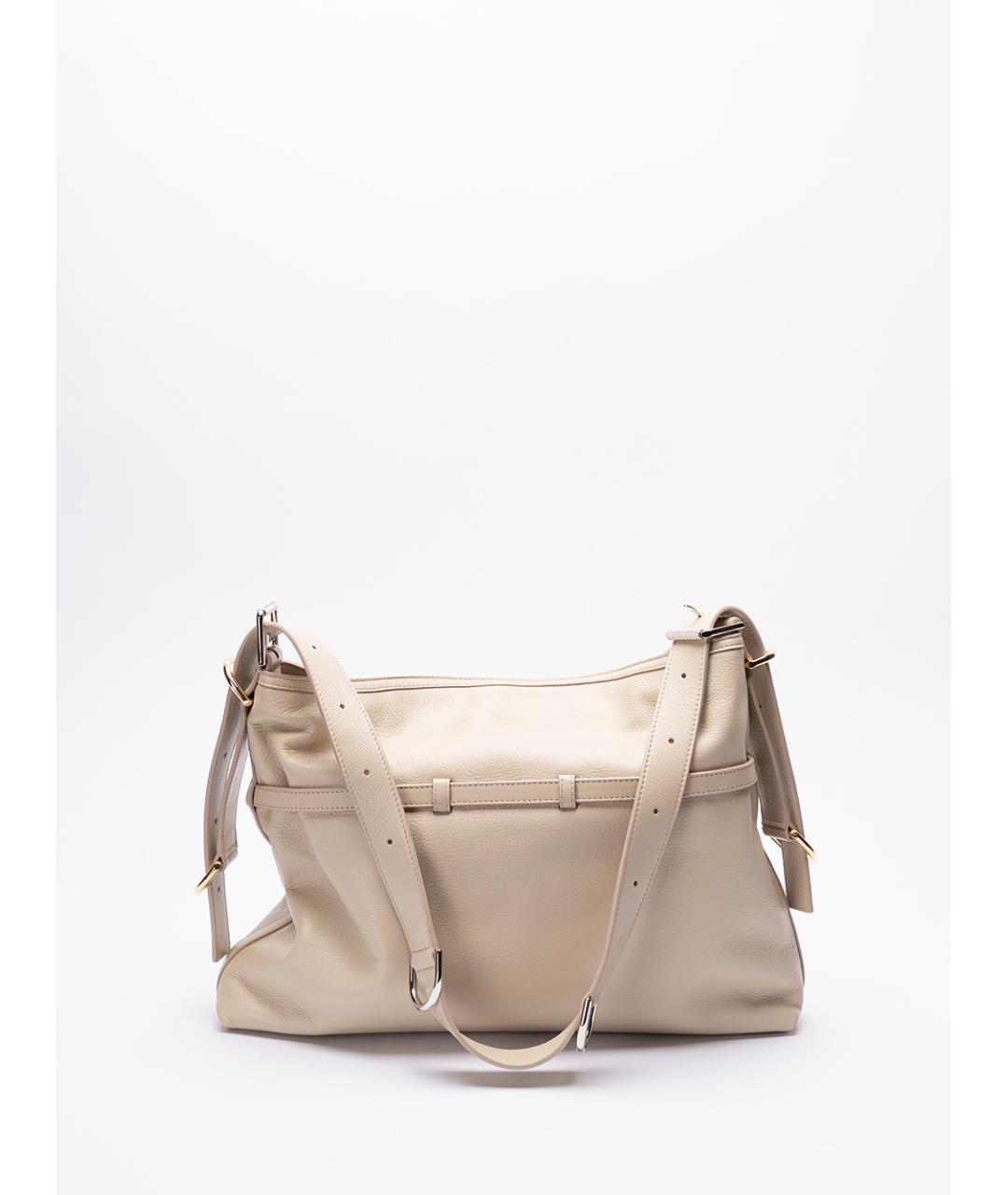 GIVENCHY Бежевая кожаная сумка через плечо, фото 2