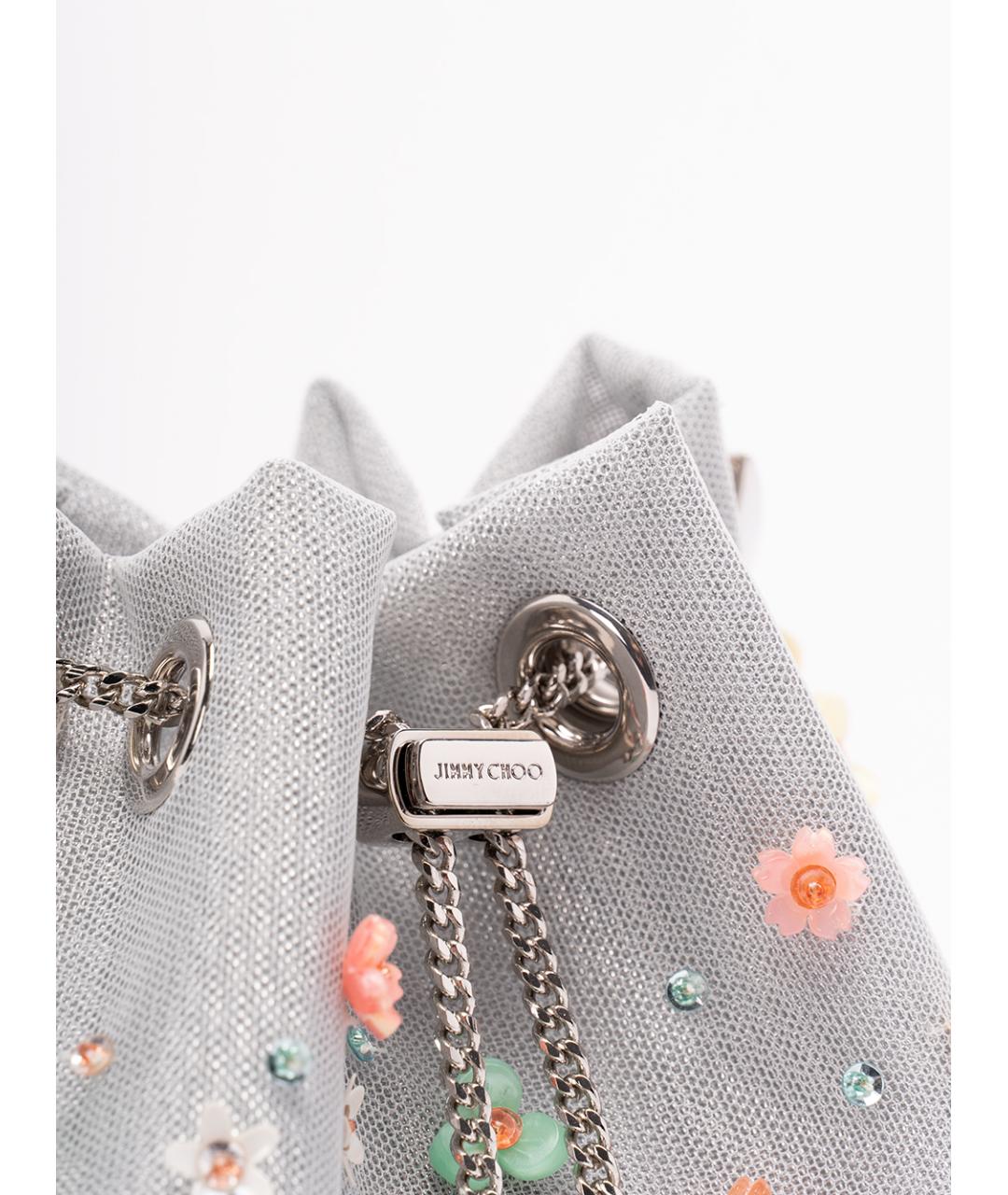 JIMMY CHOO Мульти тканевая сумка с короткими ручками, фото 3