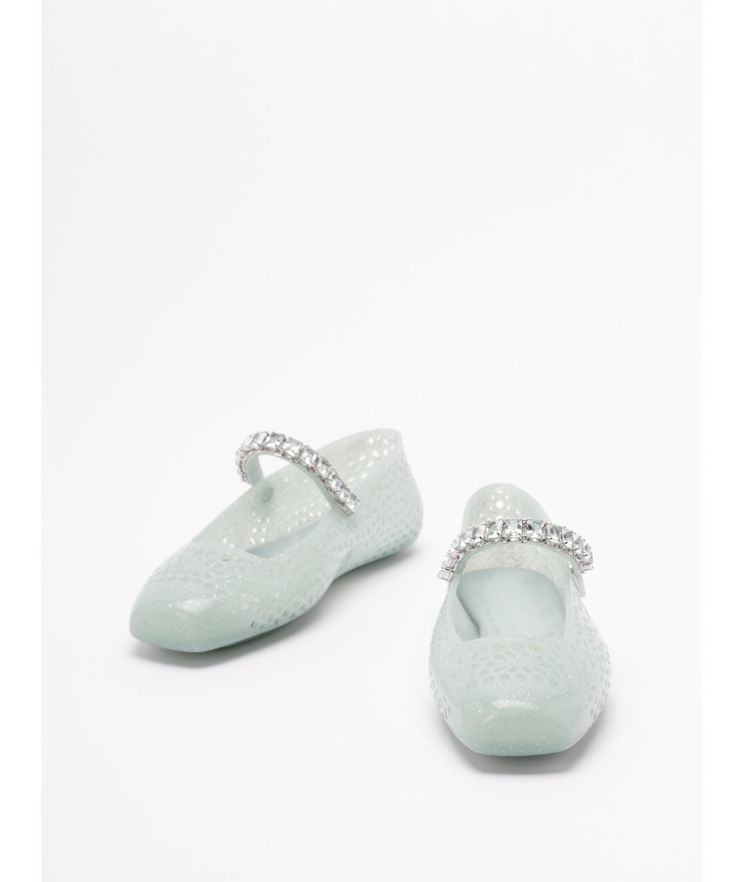 JIMMY CHOO Голубые балетки, фото 2