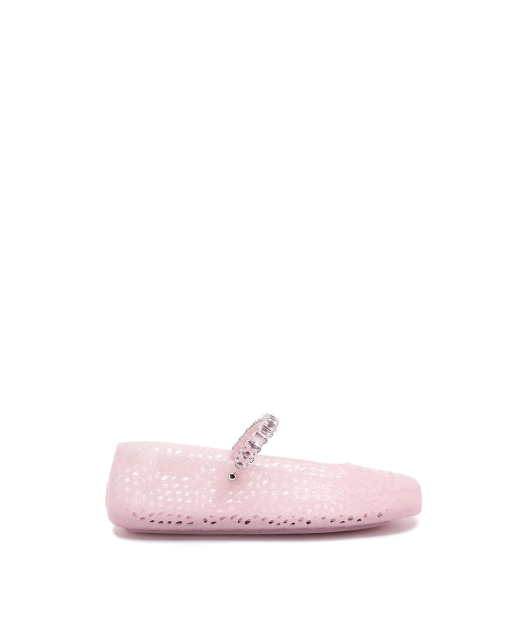 JIMMY CHOO Розовые балетки, фото 1