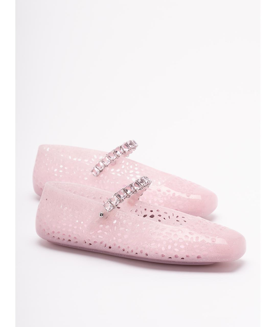 JIMMY CHOO Розовые балетки, фото 5