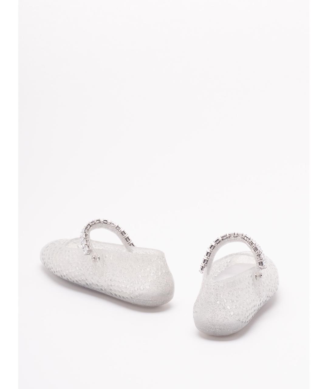 JIMMY CHOO Серые балетки, фото 3