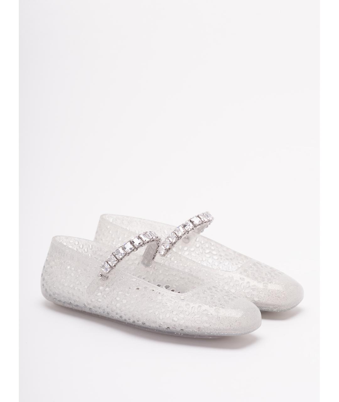 JIMMY CHOO Серые балетки, фото 5