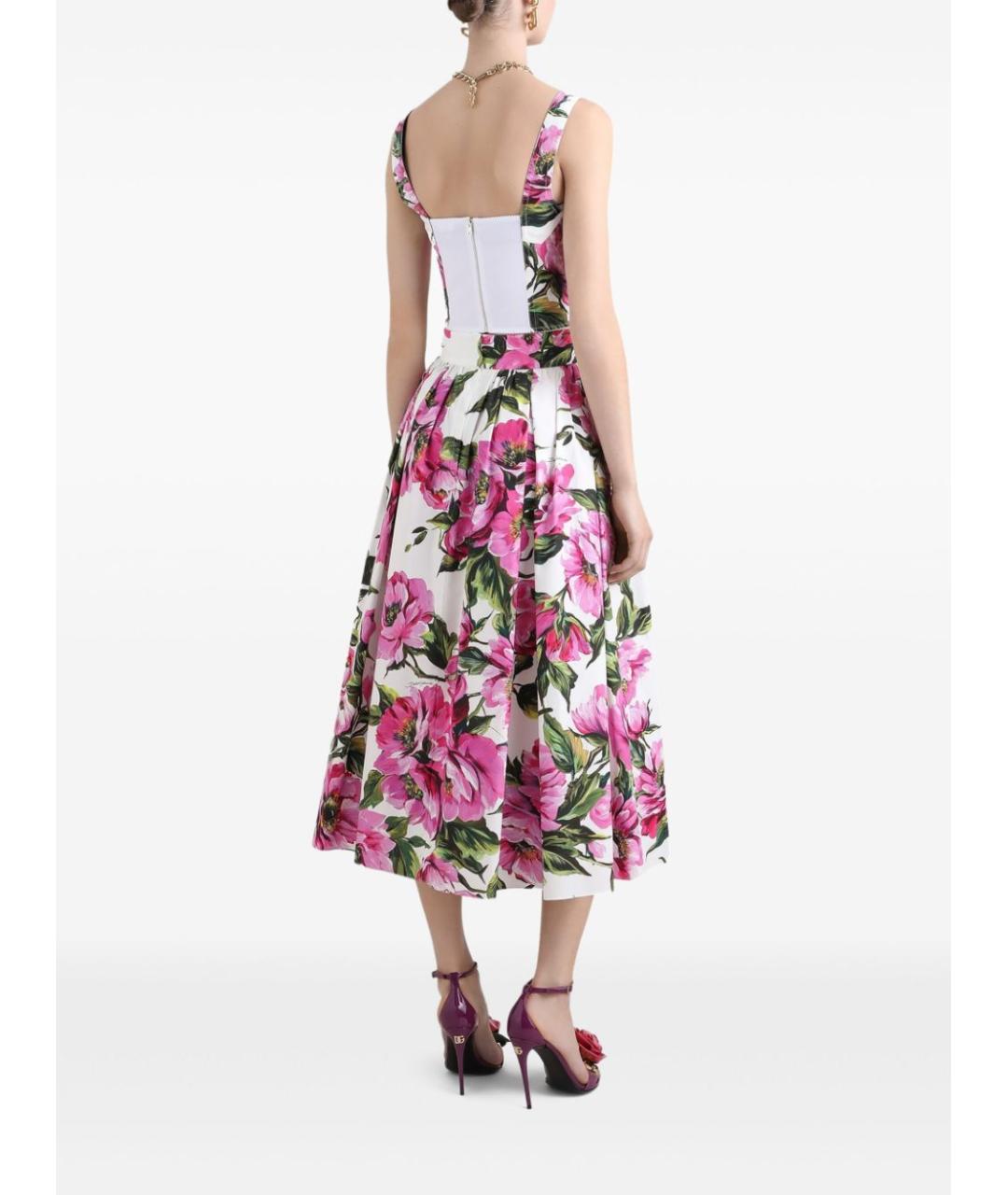 DOLCE&GABBANA Мульти хлопковый корсет, фото 3