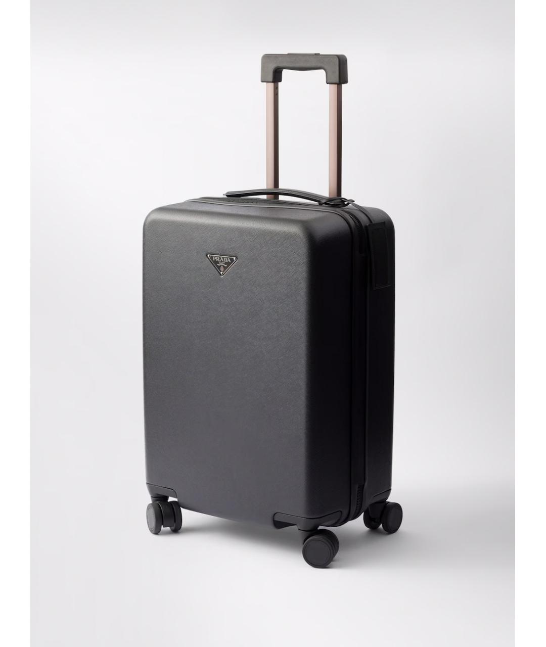 PRADA Черный чемодан, фото 4