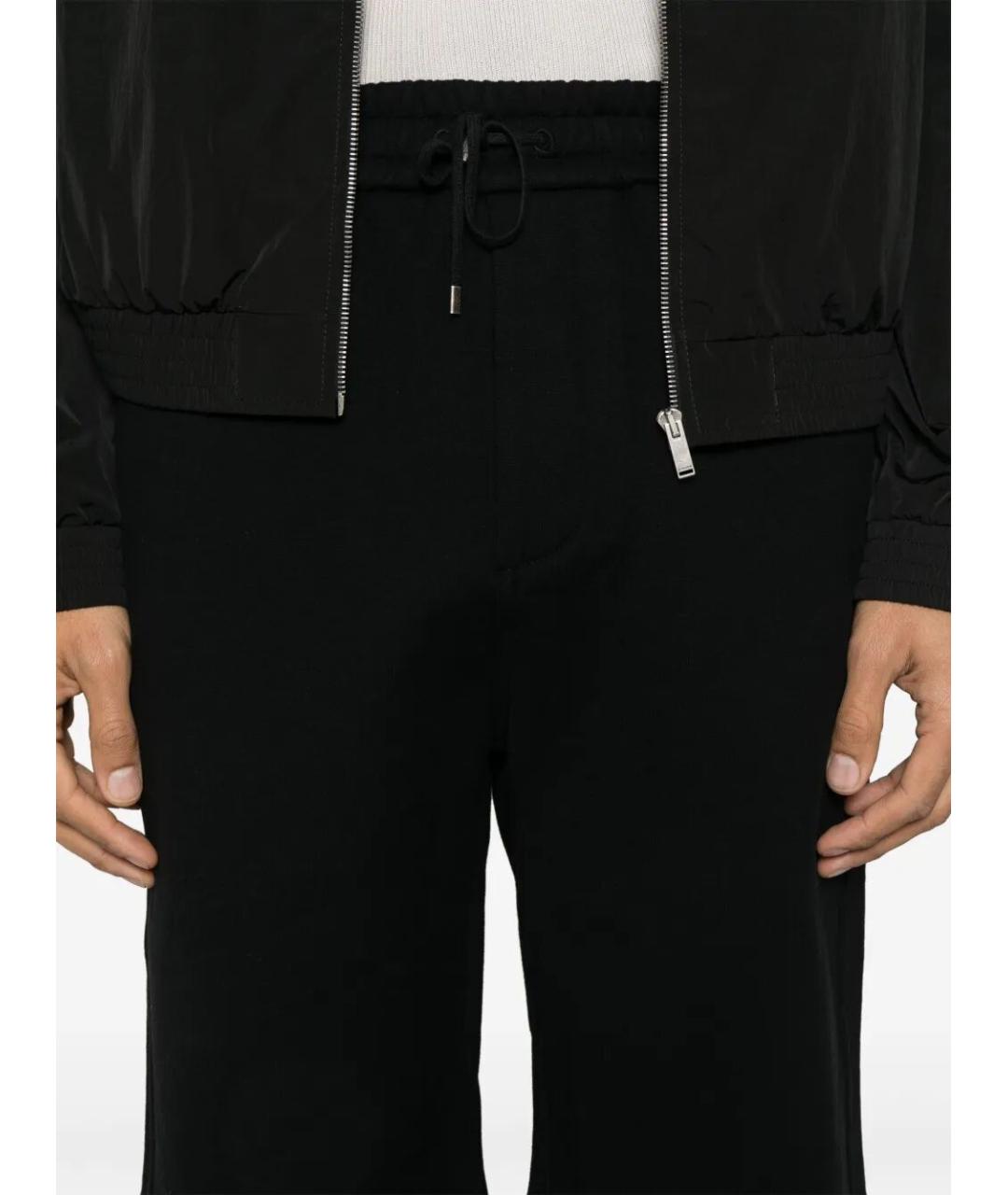 SAINT LAURENT Черные хлопковые шорты, фото 3