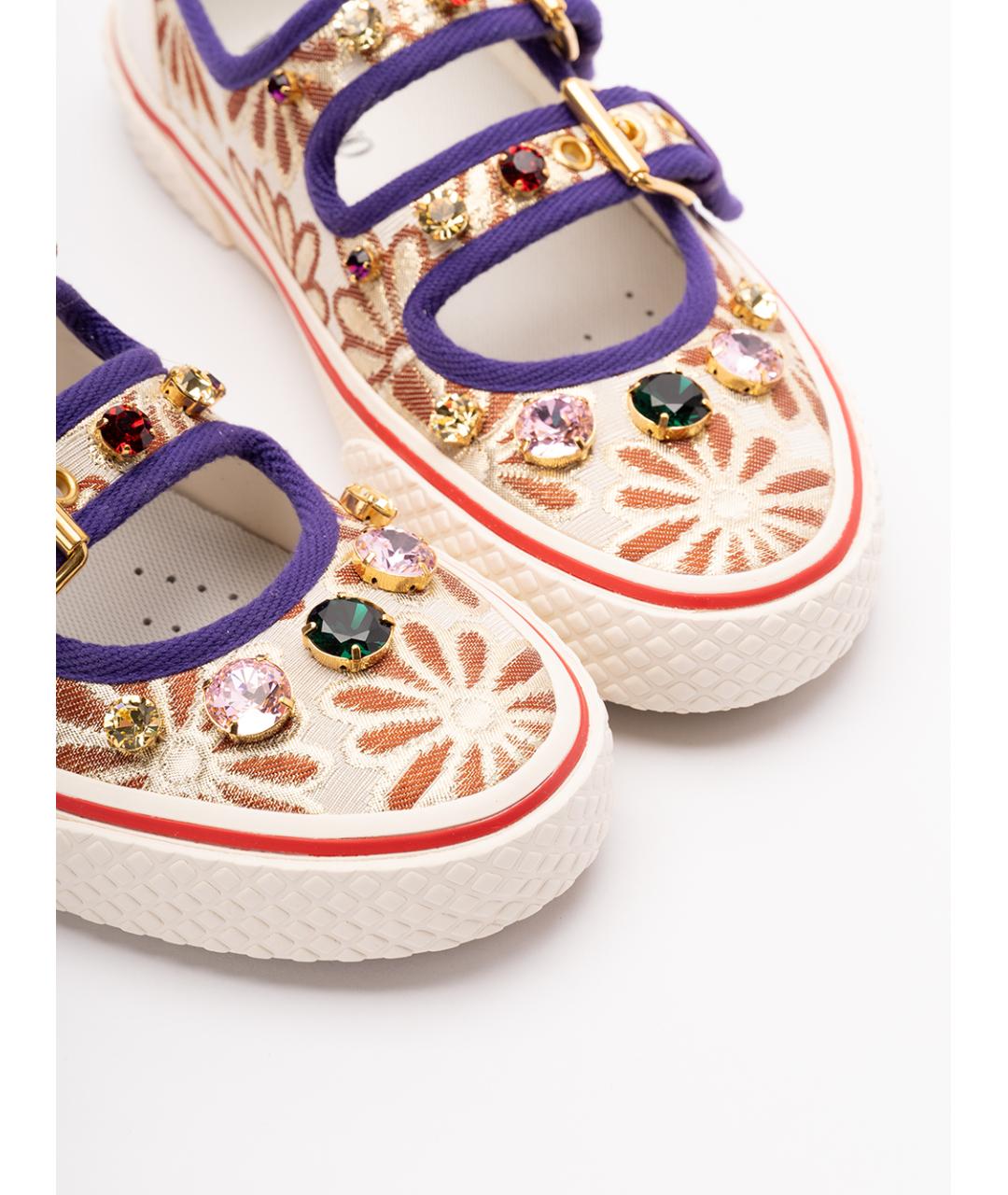 VALENTINO Мульти текстильные кеды, фото 5