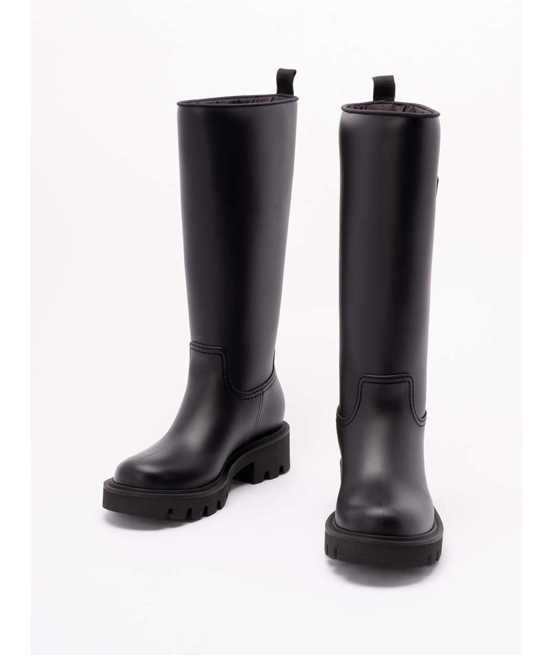 MONCLER Черные сапоги, фото 2