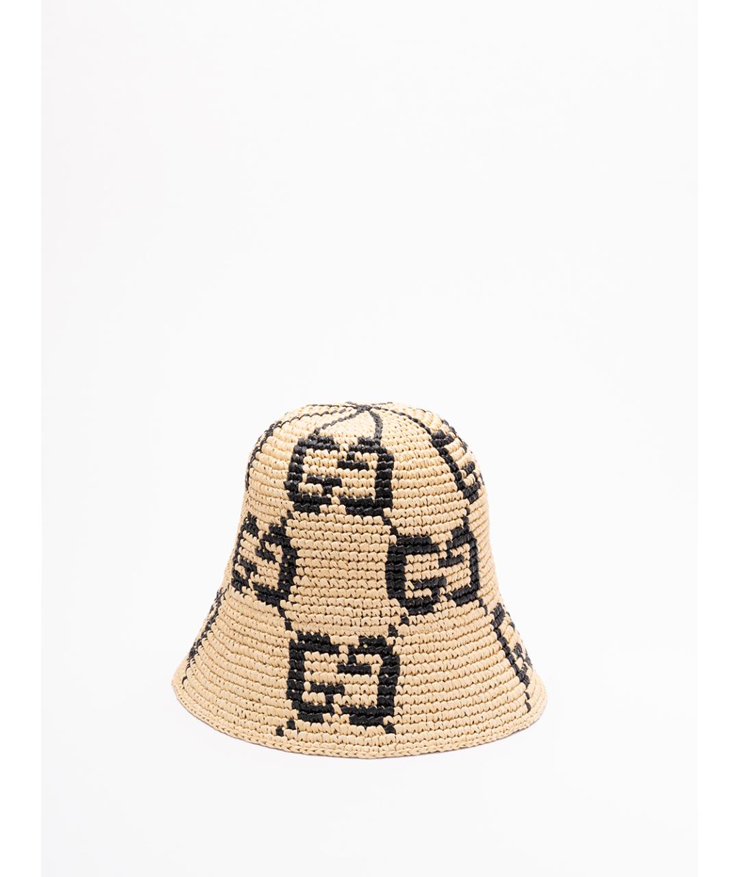 GUCCI Бежевая шляпа, фото 2