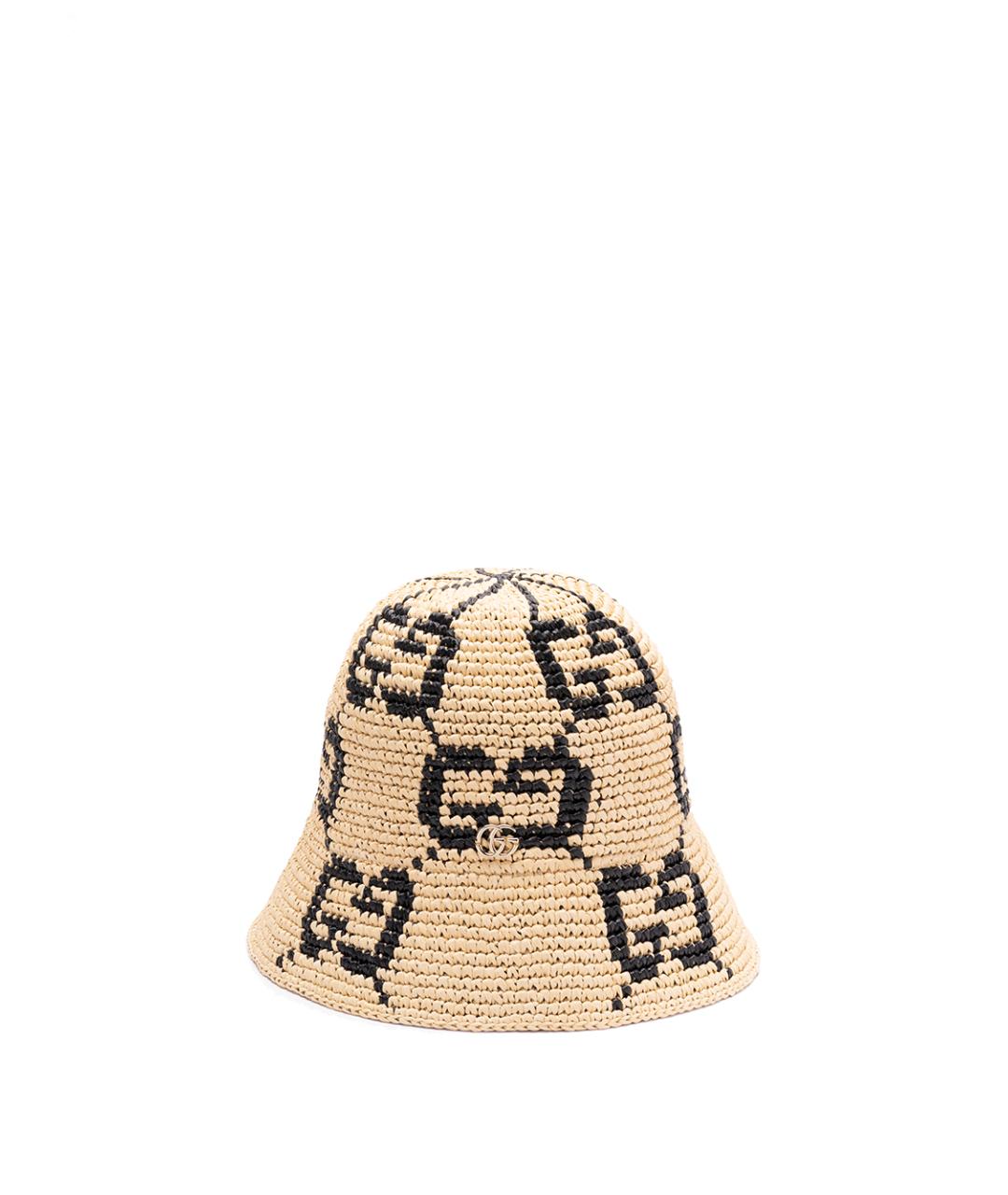 GUCCI Бежевая шляпа, фото 1