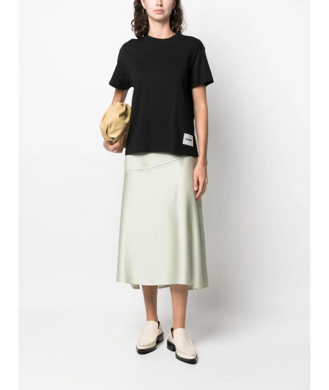 JIL SANDER Мульти хлопковая футболка, фото 2