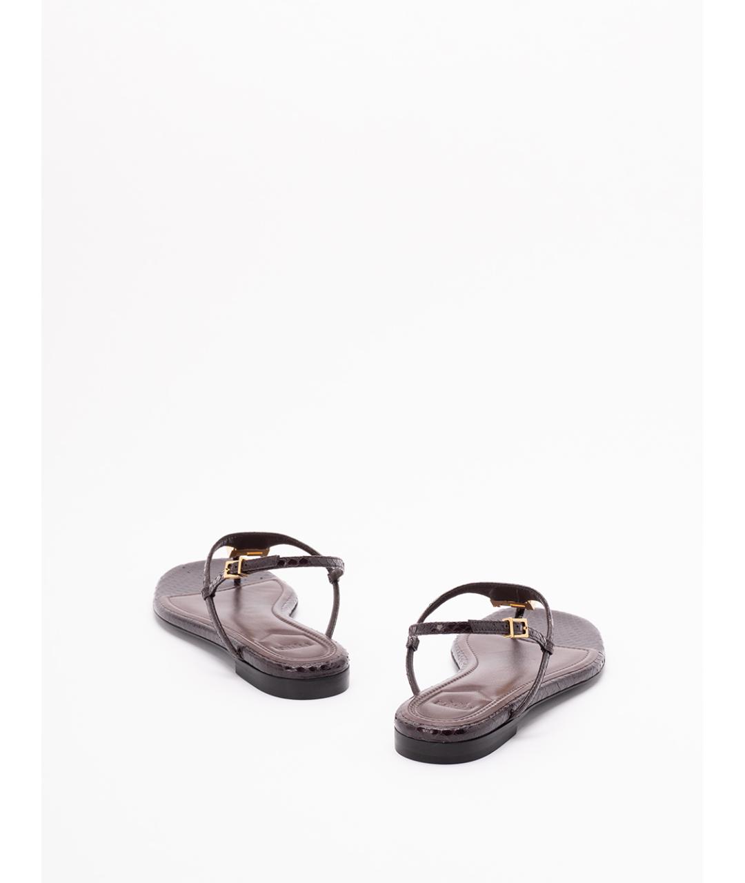FENDI Мульти кожаные сандалии, фото 3