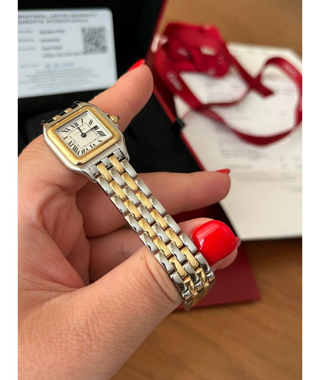 CARTIER Золотые часы из желтого золота, фото 4