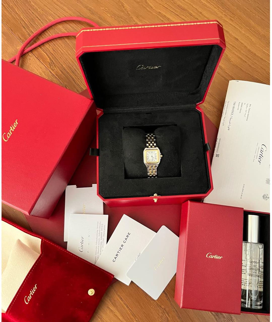 CARTIER Золотые часы из желтого золота, фото 2