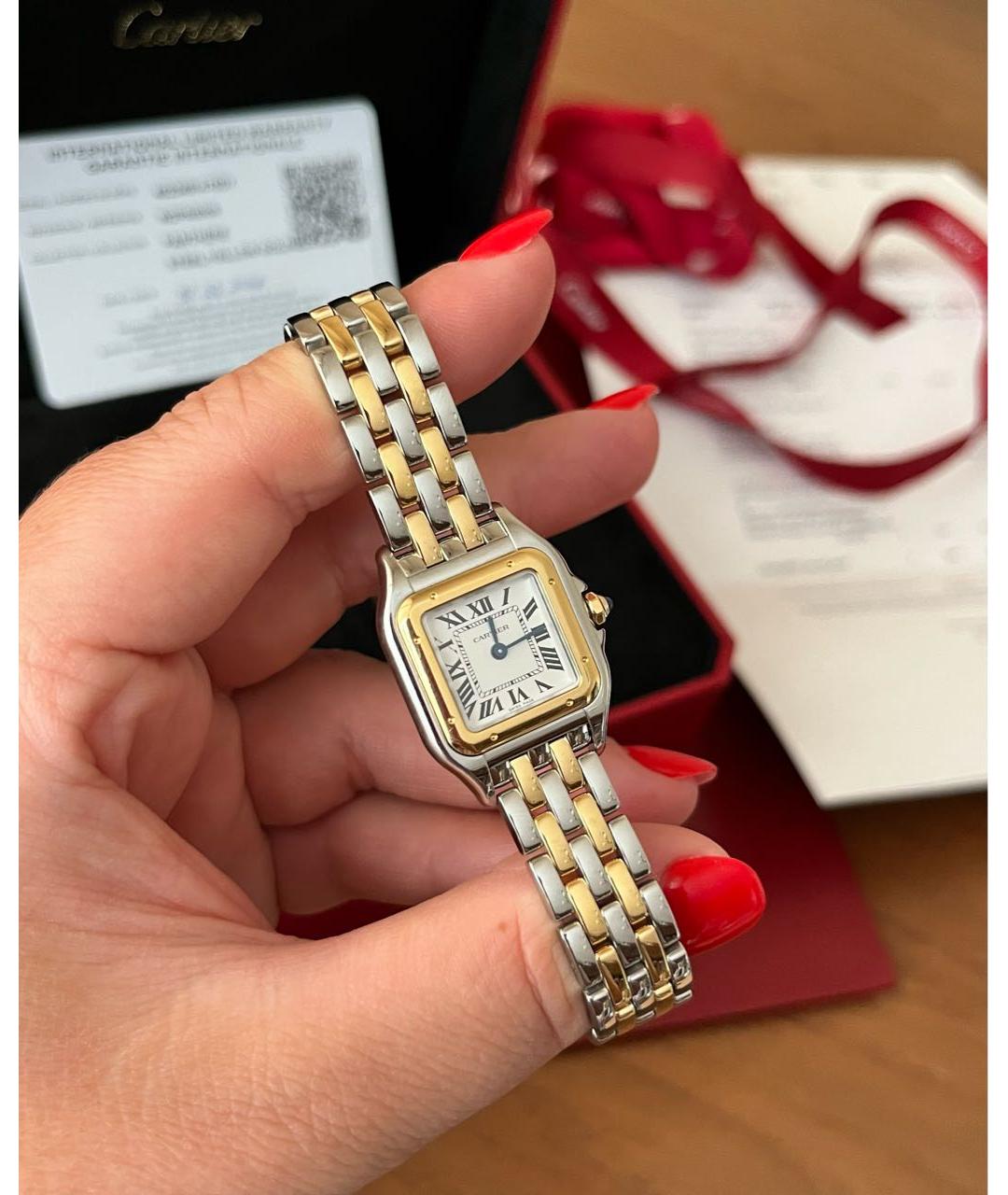 CARTIER Золотые часы из желтого золота, фото 3