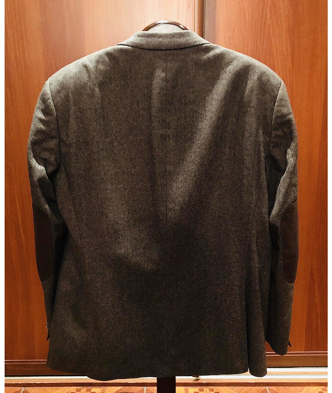 HUGO BOSS Коричневый шерстяной пиджак, фото 3