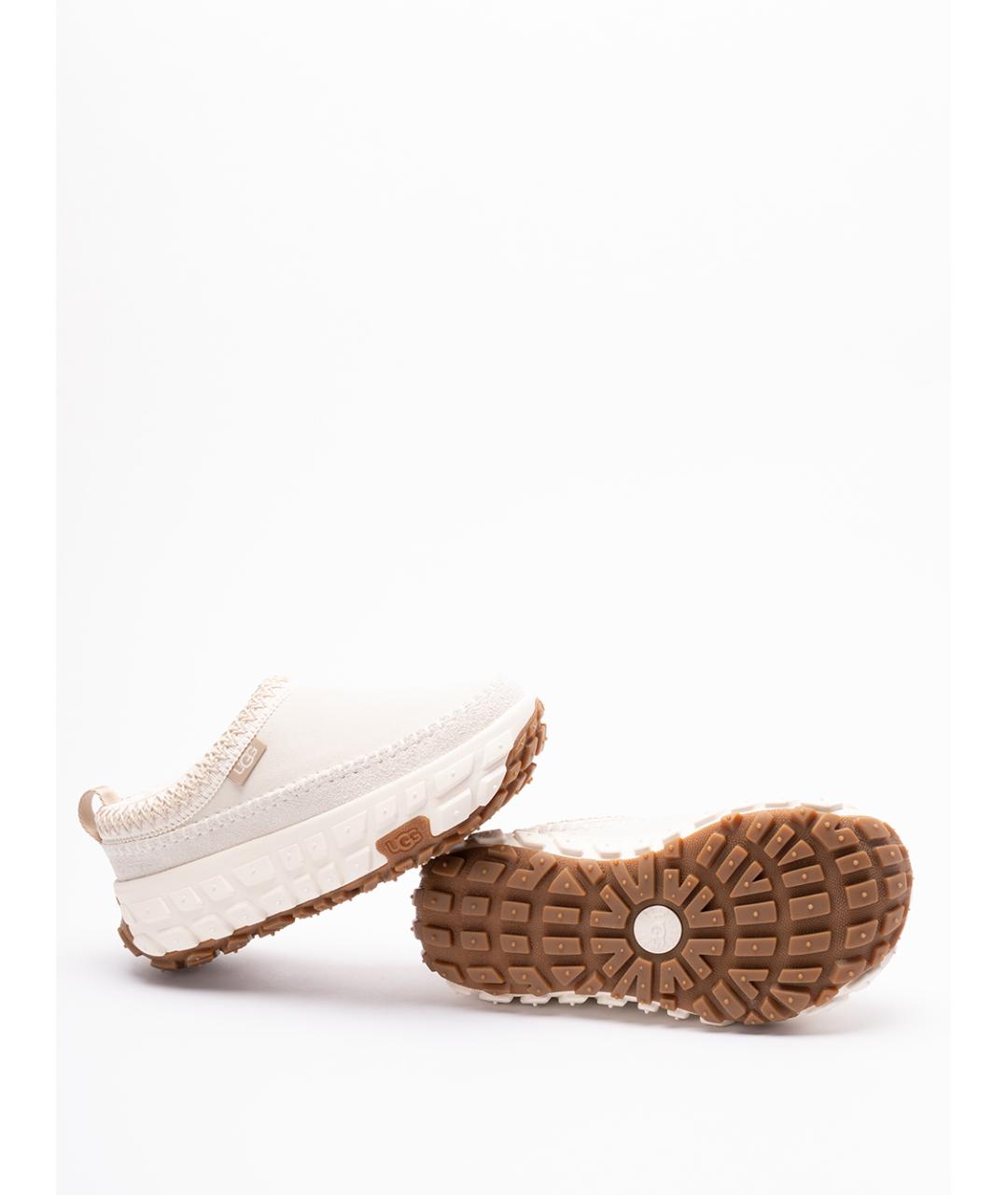UGG AUSTRALIA Серые кожаные сабо, фото 4