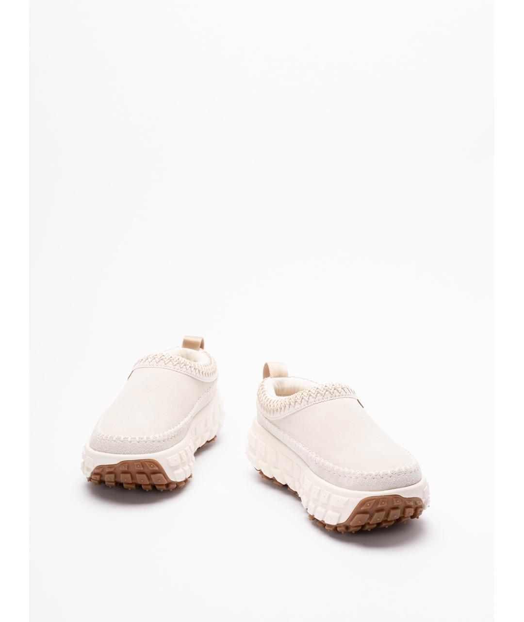 UGG AUSTRALIA Серые кожаные сабо, фото 2