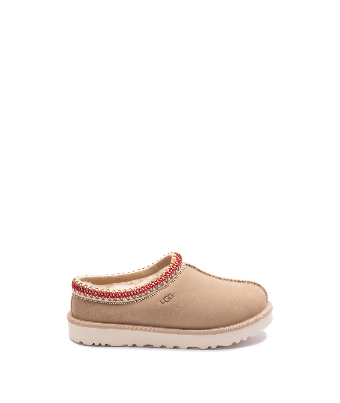 UGG AUSTRALIA Бежевые кожаные сабо, фото 1