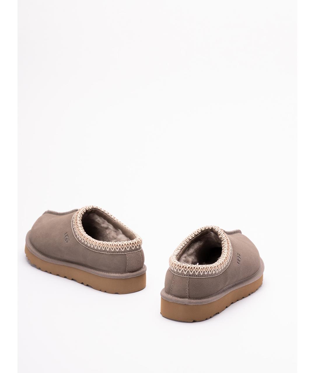 UGG AUSTRALIA Серые кожаные сабо, фото 3