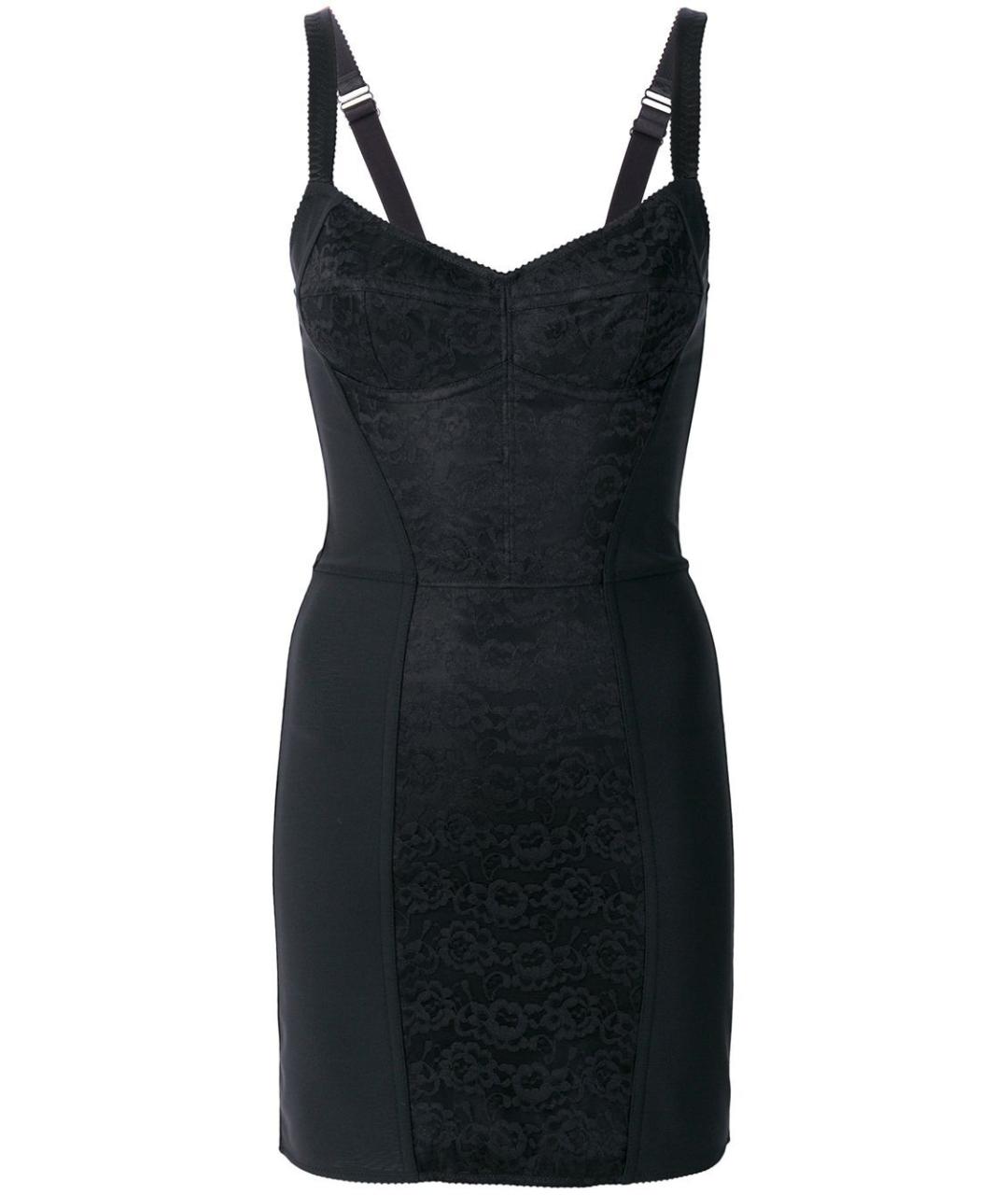 DOLCE&GABBANA Черное коктейльное платье, фото 1